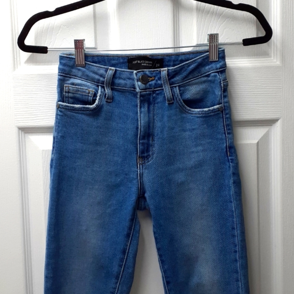 Just Black Denim Size 24x25  Made in USA